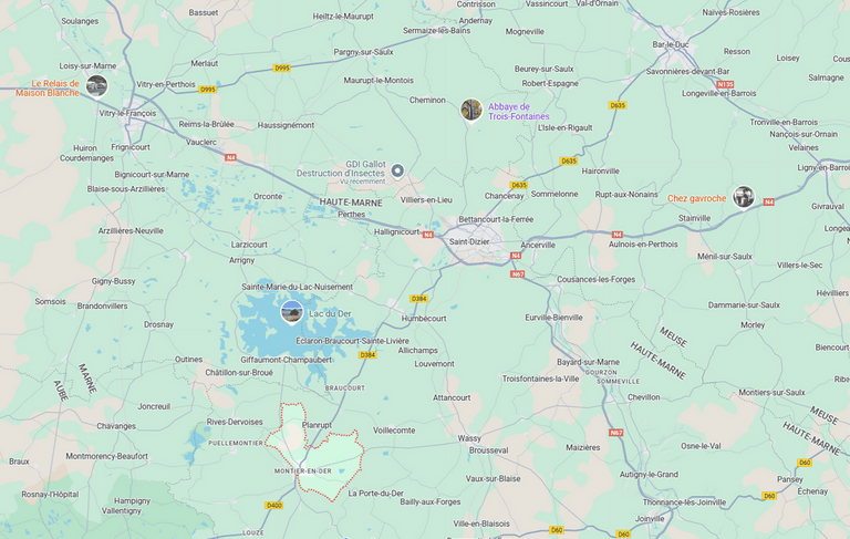 secteur d'intervention GDI
